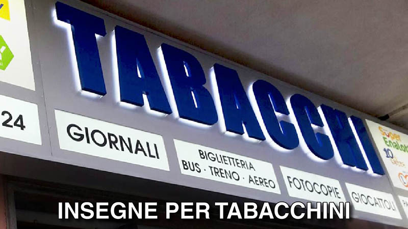 Insegne Per Tabacchini